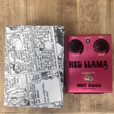 Way Huge WHE203 Red Llama Overdrive MkII 2012 - 2019 - Red image 1