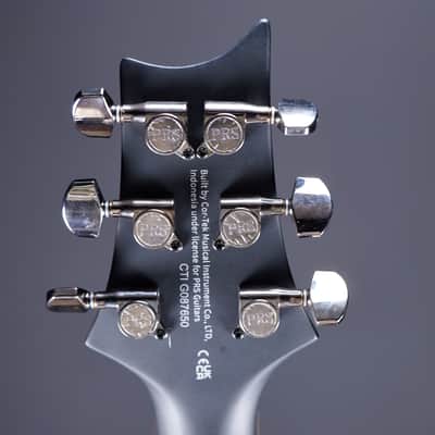 PRS SE "Exotic" Custom 24-08 Poplar Burl Limited Edition Lake Blue Midnight Burst image 12