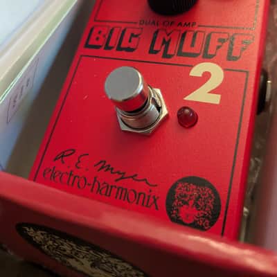 Electro-Harmonix / JHS Nano Big Muff 2 Dual Op-Amp Fuzz 2025 - Present - Red image 1