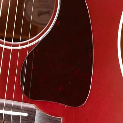 Gibson J-45 Special Acoustic/Electric Guitar - Satin Wine Red with Gig Bag image 13