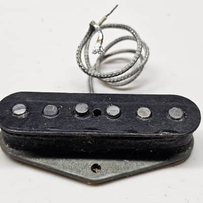 1974 Fender Telecaster Bridge Pickup - Stagger Magnets - Full Length Lead image 1