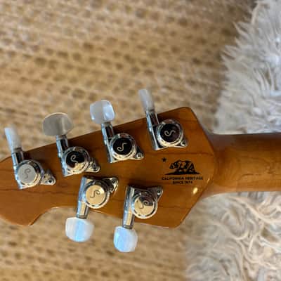 Ernie Ball Music Man Mariposa 2021 - Pueblo Pink image 5