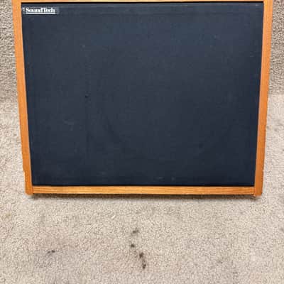 (A) SoundTech CX1 Wood Panel Wedge Monitor Speaker image 1
