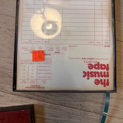 6x 7" 1800' audio tape reels 70s - Capitol "Sound Tape" Hippie Box + RadioShack image 3