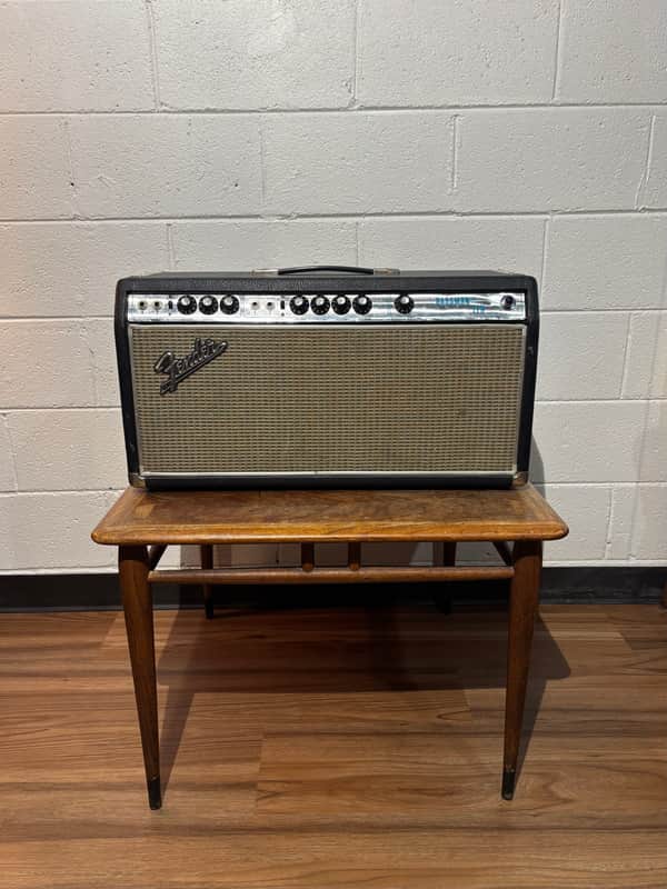 Fender Bassman Ten 2-Channel 50-Watt Guitar Head 1976 - Drip Edge 1968 Cab image 1