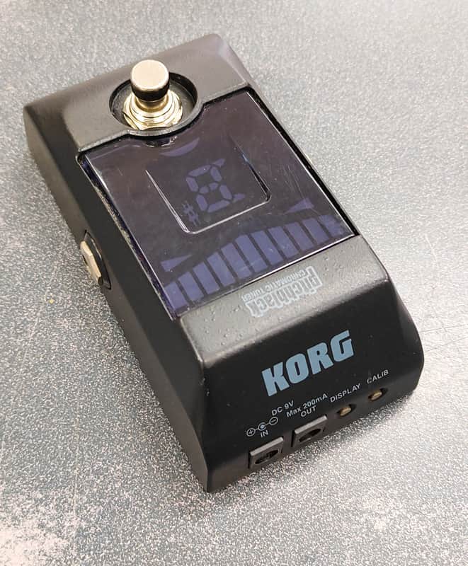 Korg Pitchblack PB-01 Chromatic Guitar/Bass Tuning Pedal image 1