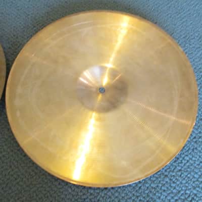 Meinl Rare Vintage Profile 14 Inch Volcanic Rock Hi Hat Cymbals - Excellent! image 9