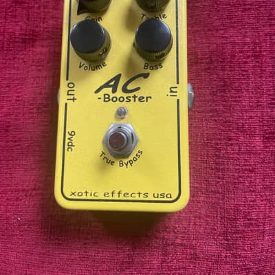 Xotic AC Booster 2007 - 2020 - Yellow image 1