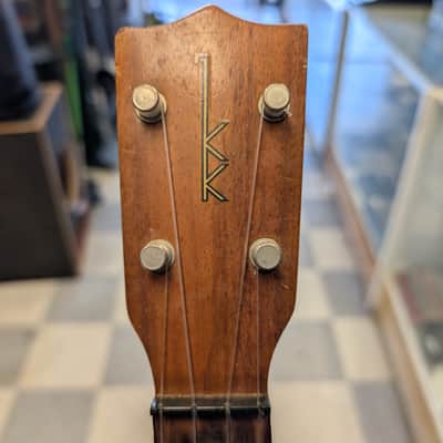 Vintage Kamaka Soprano Ukulele - Gorgeous Curly Koa - Model Unknown (Likely '60s/'70s) image 4