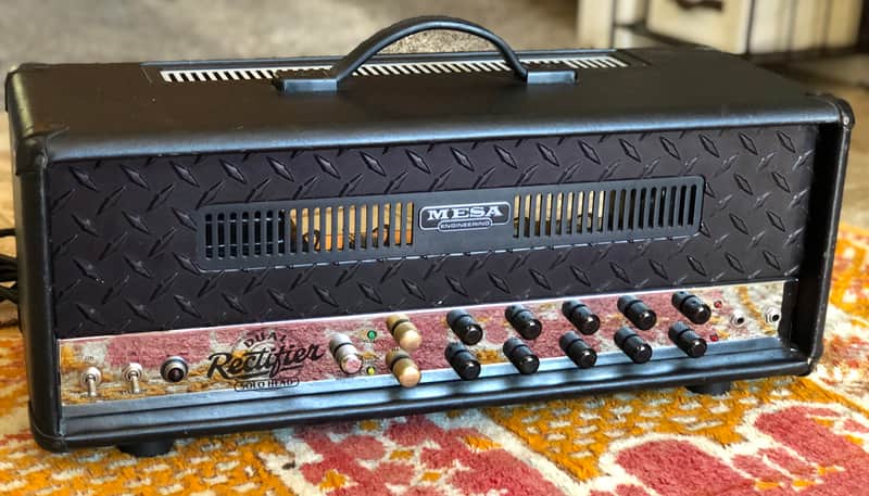 Mesa Boogie Dual Rectifier Rev F (Black face / Chrome Chassis) image 1