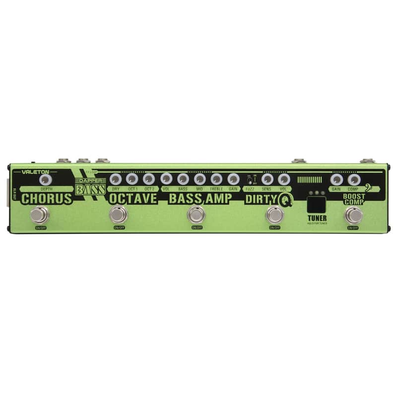 New Valeton VES-2 Dapper Bass Multi Effects Guitar Pedal image 1