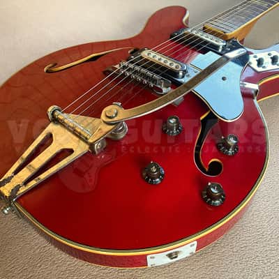 GRECO EG-135 c.1968 Vintage MIJ Hollow body Semi-Acoustic image 8