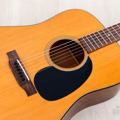 1972 Martin D-18 Vintage Dreadnought Acoustic Guitar, Serviced w/ Case image 7
