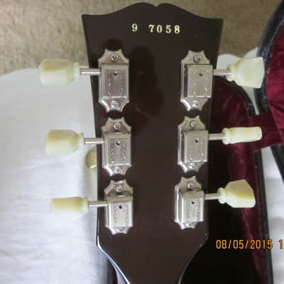 1997 Gibson Les Paul 59 Reissue Flame Top Tobacco Sunburst image 5