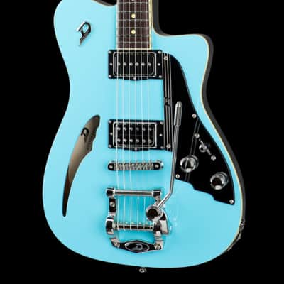 Duesenberg Caribou Narvik Blue with Gig Bag image 2