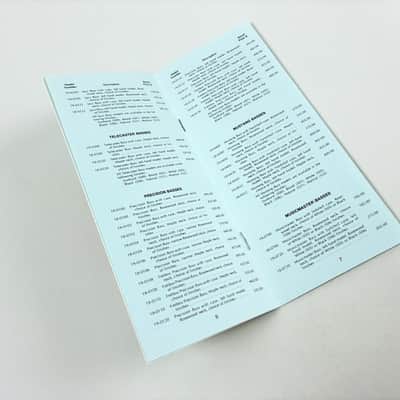 Fender Suggested Retail Price List – April 1, 1977 image 4