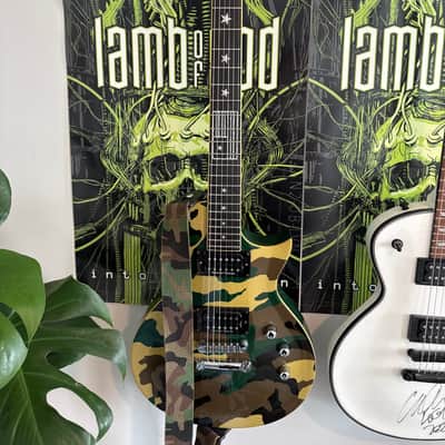 ESP LTD WA-600 Will Adler Signature 2007 - 2008 - Dark Green Camo image 1