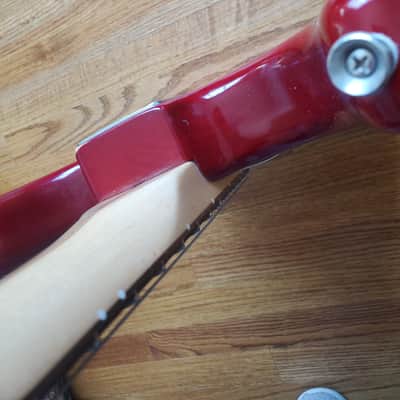 Fender Highway One Stratocaster Left Handed || Transparent Red Lefty image 17