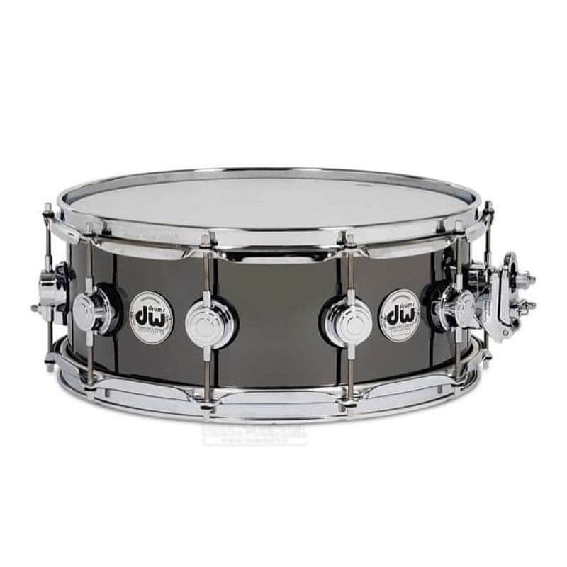 DW Collectors Black Nickel Over Brass Snare Drum 14x5.5 image 1