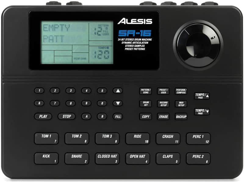 Alesis SR-16 Portable Electronic Drum Machine image 1