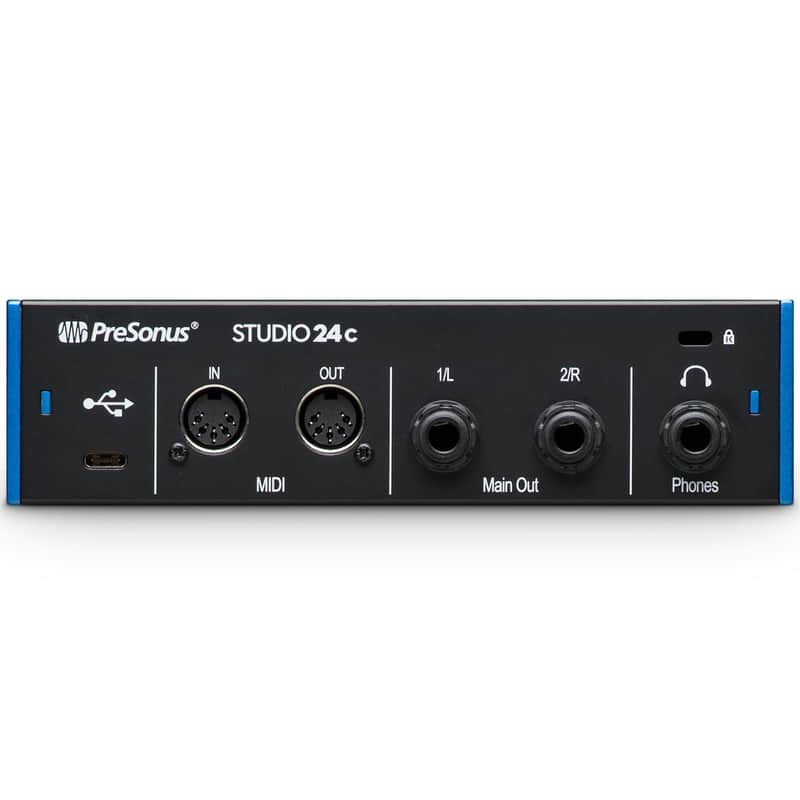 PreSonus Studio 24C 2x2 USB-C Audio / MIDI Interface | Reverb