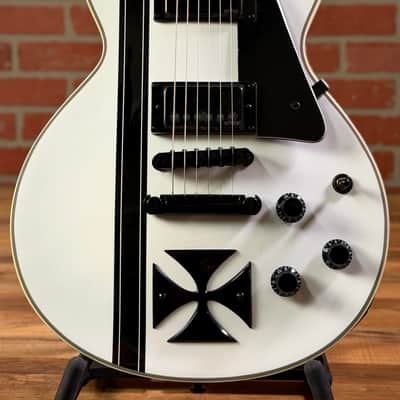 ESP LTD Signature Series James Hetfield Iron Cross Electric Guitar - Snow White image 2