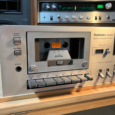 Technics RS-M33G Cassette Deck | Vintage Hi-Fi Tape Deck | Cleaned & Restored image 3