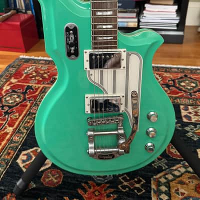 Eastwood Airline Map DLX Mid-2000s - Seafoam Green image 3