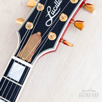 1997 Gibson BB King Lucille ES-355 Semi-Hollowbody Guitar Cherry Stereo, Near-Mint w/ Case & Hangtags, Yamano image 4