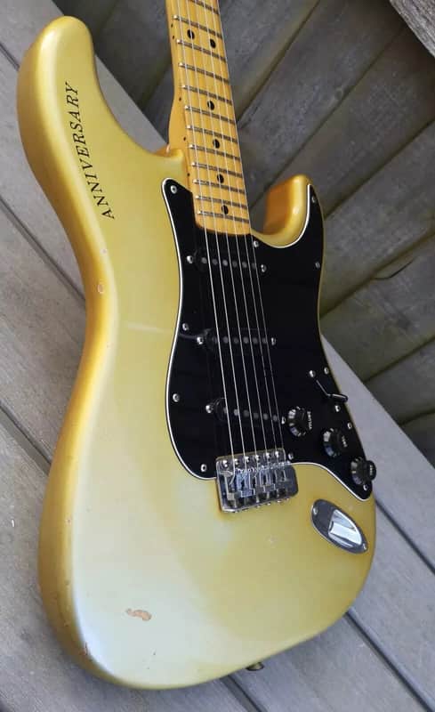 Fender 25th Anniversary Stratocaster 1979 - 1980 - Silver Metallic image 1