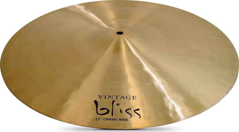 Dream Cymbals Vintage Bliss Crash Ride Cymbal, 17" image 1