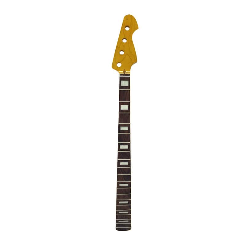 Electric Bass Guitar Neck – Maple (34" Scale) image 1