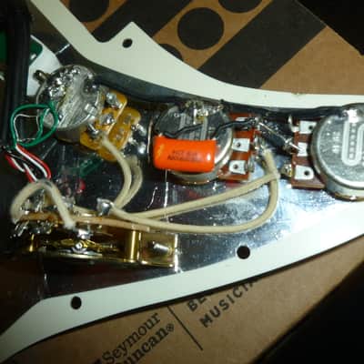 Seymour Duncan Dave Murray Signature Pickguard Assembly 2010s - Pearloid image 14