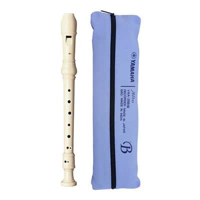 Yamaha YRA-28B Alto 3-Piece Plastic Recorder w/ Pouch image 1