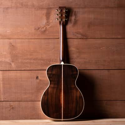 Brand New Bourgeois Style 41 Custom 'Double O' Short Scale Italian Spruce / Brazilian Rosewood image 10