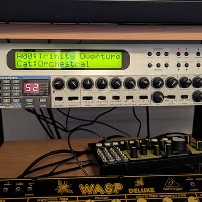 Korg Trinity TR Rackmount 32-Voice Polyphonic Workstation 1998 - Silver