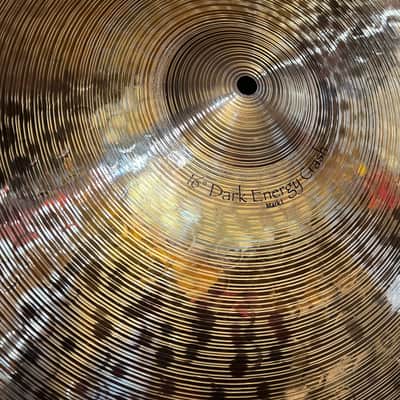 Paiste 16" Signature Dark Energy Mark I Crash Cymbal - Traditional image 2