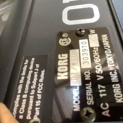 Korg O1/WFD 90s image 8