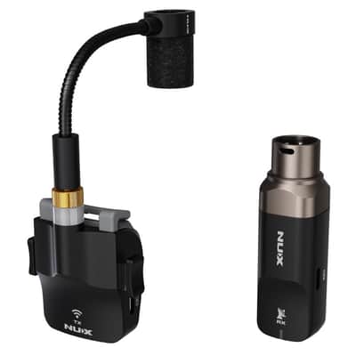 New NUX B-6 Wireless Saxophone Microphone System 2.4GHz image 1
