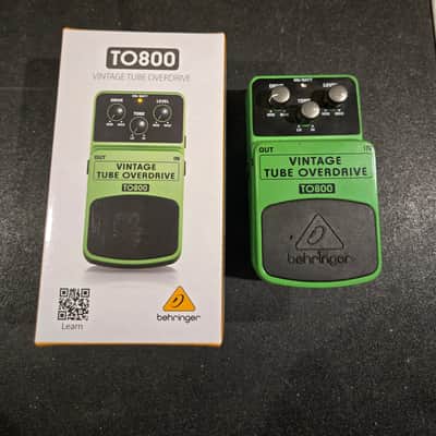 Behringer TO800 Vintage Tube Overdrive 2010s - Green image 1