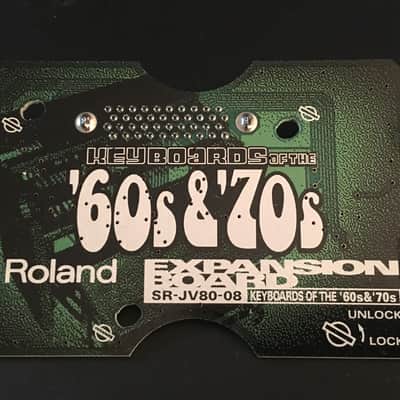 Roland SR-JV80-08 Keyboards Of The '60s & '70s Expansion Board 1990s - Green