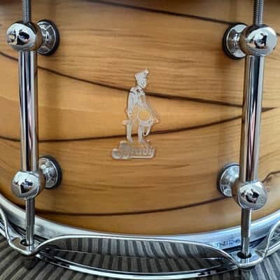 Brady 12"x 7" Jarrah Ply Snare in Blackheart Veneer image 3
