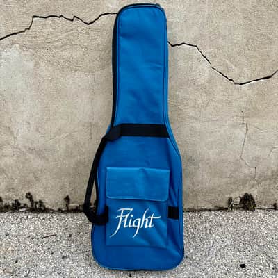 Flight Pathfinder Baritone RD Rock Series Basswood Body Roasted Maple Neck 4-String Baritone Ukulele w/ Gig Bag image 2