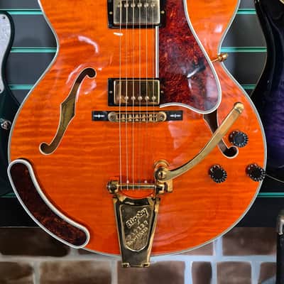 Gibson Chet Atkins Country Gentleman Sunrise Orange 2000 Thinline Semi-Hollow image 3
