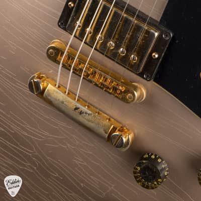 Gibson Custom Shop Dealer Select Murphy Lab Les Paul Custom Heavy Aged Gold Mist Poly #CS600667 image 14