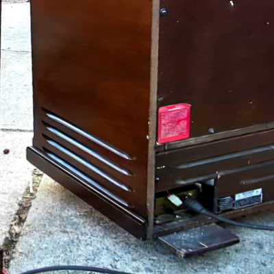 Leslie 122A Leslie ORGAN CAB RESTORED W/OC3 cab. Restored/modded 1960/2015 - Walnut image 2