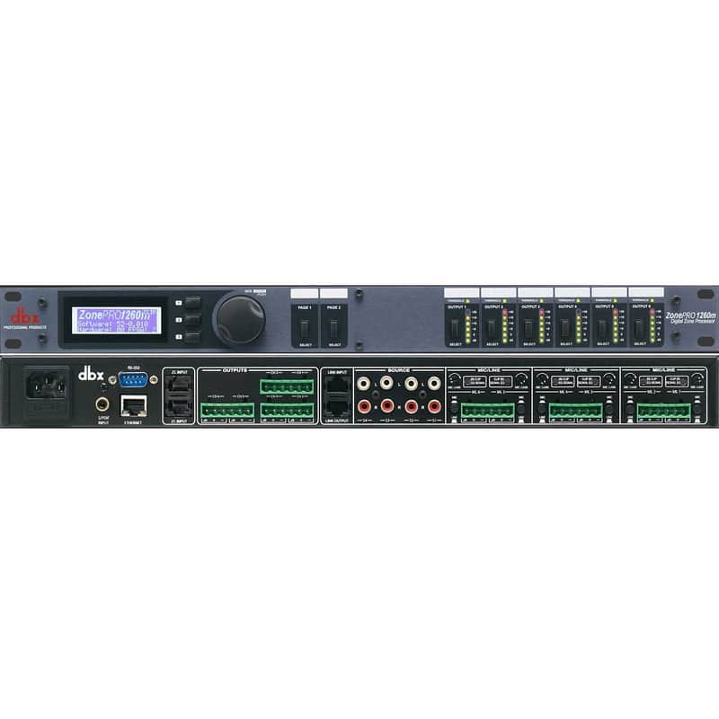 dbx ZonePRO 1260m 12x6 Digital Zone Processor image 1