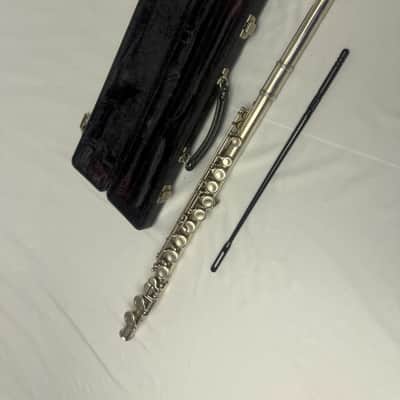 Armstrong USA 104 student C flute JUST SERVICED plays perfectly image 1