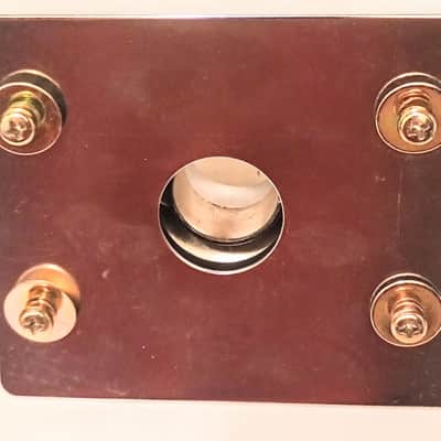 TAYE 00's BASS DRUM MOUNTING BRACKET W/ SCREWS & PLATE-CHROME-FREE SHIP TO C-USA! image 5