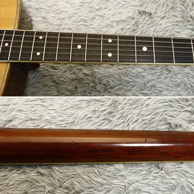 Vintage 1974 Vintage Acoustic guitar K YAIRI YW-500R Solid Spruce Made in Japan image 15